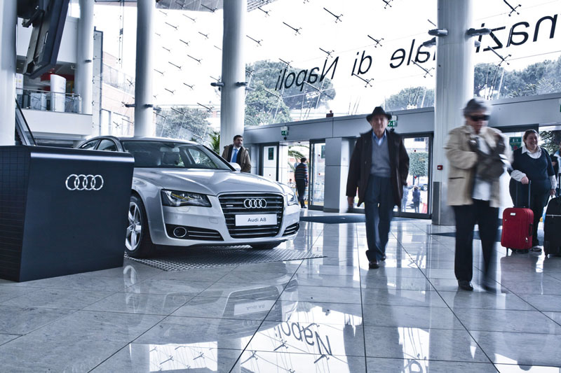 Audi A8 in naples