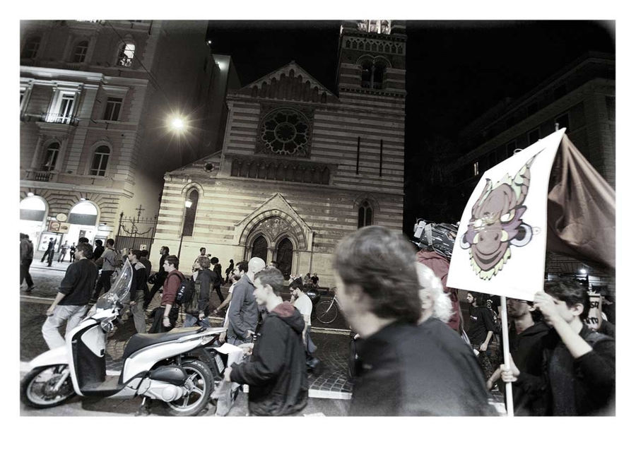 Pre Manifestation 13th October 2011, Rome